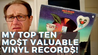 Top Ten Rare and Most Valuable Vinyl Records according to Discogs [upl. by Enoitna]