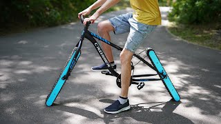 Epic Cycling Wheelless Bike [upl. by Devad]