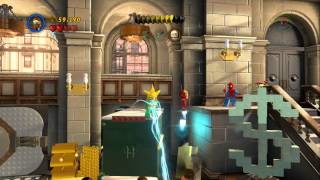 LEGO Marvel Super Heroes  A Shock Withdrawal 100 Guide Red Brick Ghost Studs Moon Knight [upl. by Eseryt164]