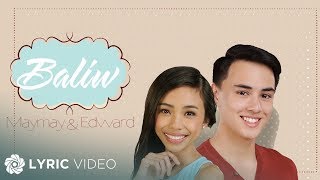 Baliw Acoustic Version  Maymay x Edward Lyrics [upl. by Melamed55]