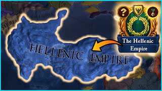 Imagine EU4 Byzantium But Hellenic  Ante Bellum [upl. by Nnyloj52]