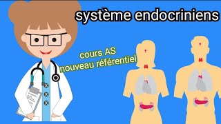 🔴 système endocriniens  COURS Aidesoignante nouvelle réforme 2022 [upl. by Nus]