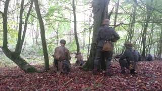 MG42 FIRING IN THE ARDENNEN TERRIFYING SOUNDS [upl. by Yenruogis]