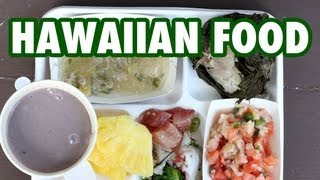 How to Eat Traditional Hawaiian Food in Honolulu in HD [upl. by Williams760]