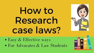 Searching Case Laws How to Research Case Laws  Legal Research Tips  Online Legal Research [upl. by Ensign463]