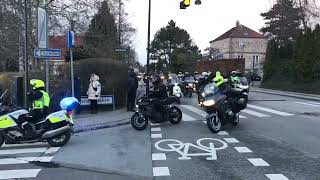 Motorcykler ankommer til Bakken 2022 [upl. by Otrebide676]