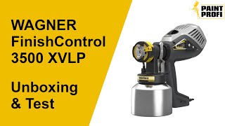 WAGNER FinishControl 3500 XVLP Farbsprühsystem  Unboxing und Test  PaintProfi [upl. by Aggarwal]