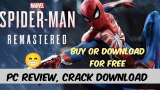 Marvels Spiderman Remastered Pc Download  PlayStation Launcher  Review [upl. by Breskin]