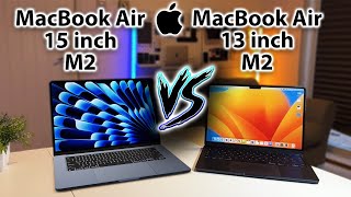 NEW 15 inch MacBook Air VS 13 inch MacBook Air REVIEW of Specs [upl. by Limoli]