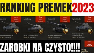 TOP 5 Najlepiej Zarabiających Czołgów Premium Na Czysto [upl. by Bobine]