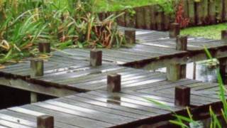 DIY build japanese garden bridge [upl. by Dorella]