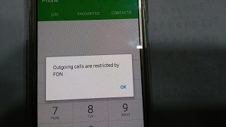 Outgoing calls are restricted by FDN mode [upl. by Aizahs]