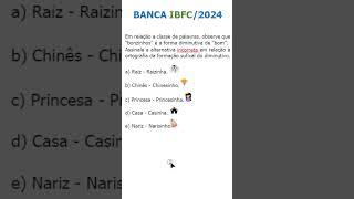 Questão da Banca Ibfc  Concurso Correios [upl. by Siseneg]