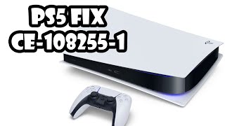 Playstation 5 Error Code CE1082551 Fix [upl. by Landbert]