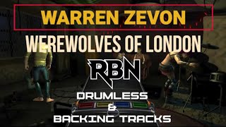 Warren Zevon  Werewolves Of London  Drumless [upl. by Jehiel]