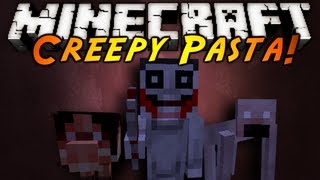 Minecraft Mod Showcase  CREEPY PASTA [upl. by Llerehs]