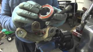 Yamaha Kodiak amp Grizzly front bearing replacement [upl. by Crichton452]