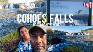 COHOES FALLS  Second Largest Waterfall in New York [upl. by Alrep]