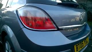 How to Change REAR LIGHTS ASTRA H MK5 [upl. by Asiel]