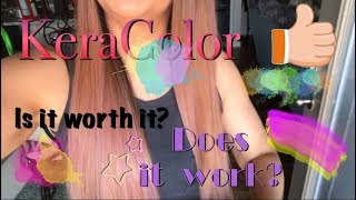 KeraColor Clenditioner  ADD hues to BLEACH or Blonde hair  Review — Is it worth 22  BEAUTY [upl. by Mairem705]