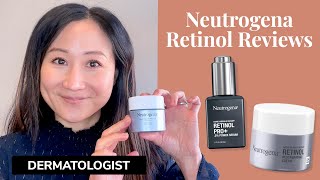 Dermatologist Reviews Neutrogenas Retinol Cream and Pro Serum [upl. by Anircam]