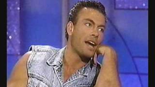 Van Damme on Arsenio Hall Universal Soldier Part 1 [upl. by Nossaj377]