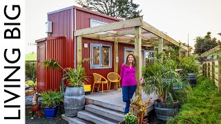 Dream Airbnb Tiny Home Helps Woman Find Freedom For Retirement [upl. by Rufford]