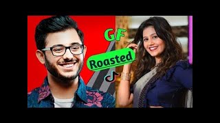 CARRYMINATI ROAST ANJALI ARORA ON TIK TOK STAR 🌟 [upl. by Tager449]