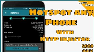 Share data with HTTP injector  share vpn connection easy tutorial ✔️ [upl. by Giarla206]