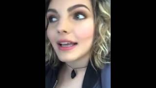 Camren Bicondova answers fan questions on Periscope  March 20 2016 [upl. by Nenney]