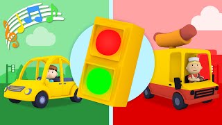 Red Light Green Light  Song for Kids [upl. by Allicerp]