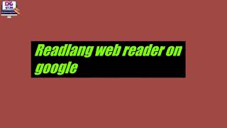 How to use Readlang web reader [upl. by Neelrahs968]