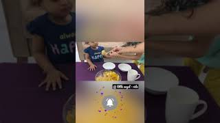 Avil isthiri streetfood  1 minute snack Little angel rida [upl. by Laspisa672]