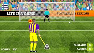 Penalty Shooters 2  Play online crazy games [upl. by Shawna]