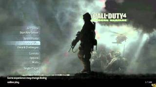 How to play Call Of Duty 4 pc NO KEY CODE [upl. by Aihsitan]