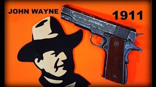 John Wayne 1911 Co2 BB Pistol  Shooting Review [upl. by Lorena]