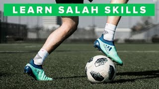 LEARN MOHAMED SALAH FOOTBALL SKILLS  how to play like Salah [upl. by Weisler526]