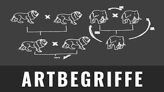 Artbegriffe  Biologischer amp Morphologischer Artbegriff  Wie definiert man eine Art  Evolution [upl. by Saibot]