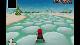 Mario Kart DS GBA Sky Garden 1080 HD [upl. by Ahseiuqal191]