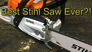 How To Stihl Double Dogs Spikes MS 261 CM [upl. by Hiasi]