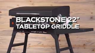 Blackstone 22inch Griddle with Hood amp Leg Stand [upl. by Ebner]