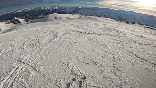 Skiing Gudauri new runs POV [upl. by Edelstein]