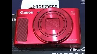 Canon PowerShot SX620 ChargingSetup and Review [upl. by Aggi]