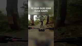 15 YEAR OLDS SEND HUGE JUMPS mtb [upl. by Shalne712]