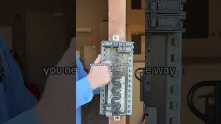 How to reset a tripped breaker electrician electrical electricalpanel breaker electricaltips [upl. by Aden]