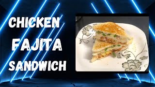 Chicken Fajita Sandwich 🥪Recipe by Aleena cooking 🧑‍🍳 special recipe [upl. by Notgnirrac]