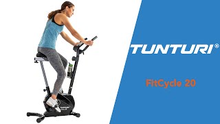 Tunturi FitCycle 20 Exercise Bike EN  Tunturi Fitness [upl. by Inness562]