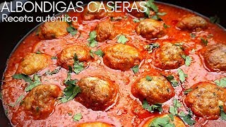 Abóndigas en salsa Receta de la abuela Fáciles y rápidas [upl. by Krys]