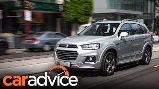 2016 Holden Captiva LTZ review  CarAdvice [upl. by Kadner]