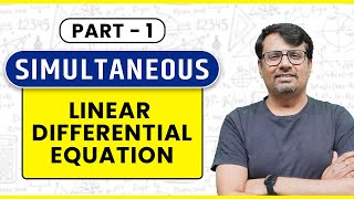 Differential Equation  Simultaneous Linear Differential Equation [upl. by Niveg]